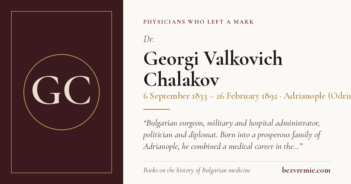 Share card: Dr. Georgi Valkovich Chalakov