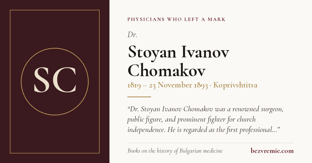 Share card: Dr. Stoyan Ivanov Chomakov
